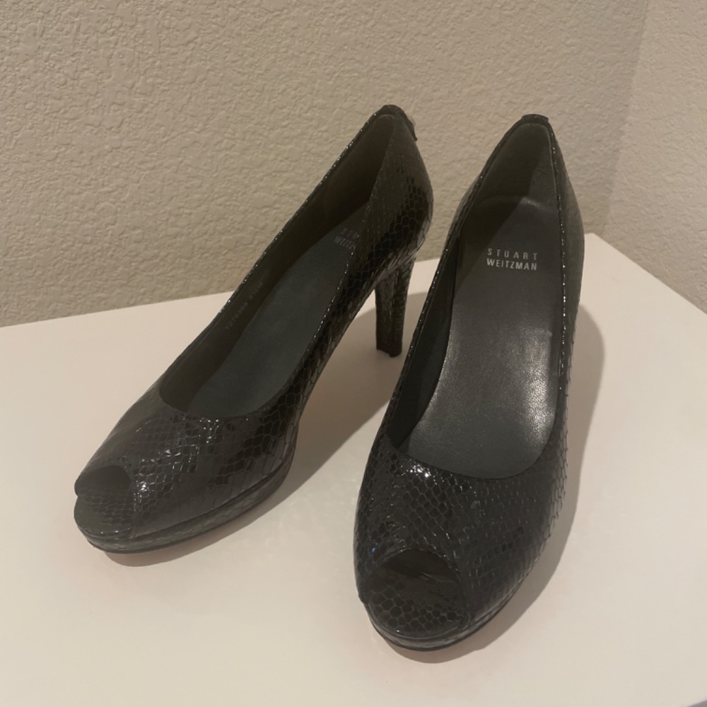 Black Stuart Weizmann Heel - image 2
